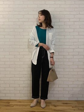 神戸レタスさん（レディース・161cm）の冬コーディネート