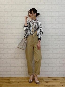 神戸レタスさん（レディース・161cm）の冬コーディネート