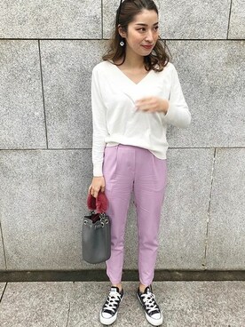 神戸レタスさん(レディース・158cm)の冬コーディネート
