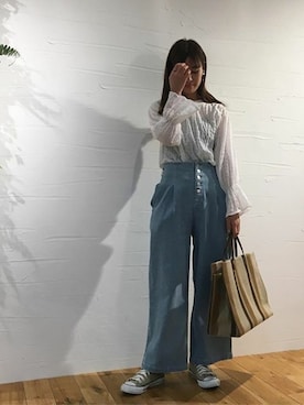 神戸レタスさん(レディース・165cm)の春コーディネート