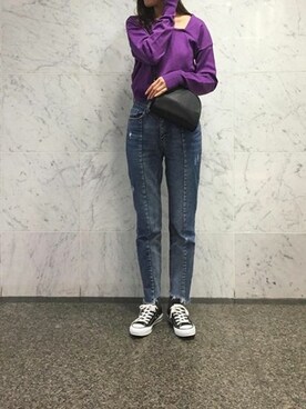 神戸レタスさん（レディース・165cm）の春コーディネート