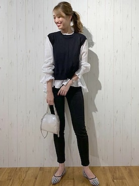 神戸レタスさん(レディース・164cm)の春コーディネート