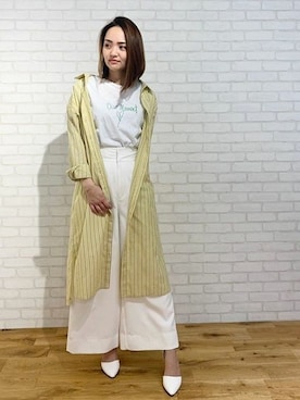 神戸レタスさん(レディース・168cm)の春コーディネート