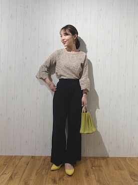 神戸レタスさん(レディース・161cm)の春コーディネート