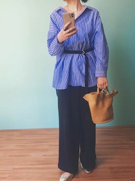 神戸レタスさん（レディース・169cm）の春コーディネート