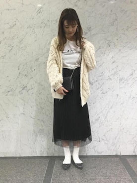 神戸レタスさん（レディース・165cm）の春コーディネート