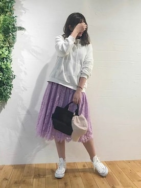 神戸レタスさん(レディース・172cm)の春コーディネート