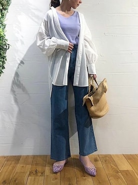 神戸レタスさん（レディース・158cm）の春コーディネート