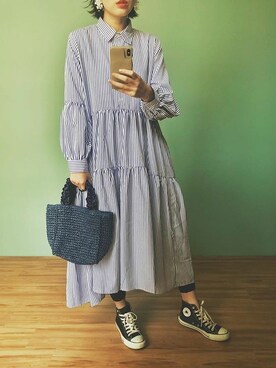 神戸レタスさん(レディース・169cm)の春コーディネート