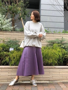 神戸レタスさん(レディース・157cm)の春コーディネート