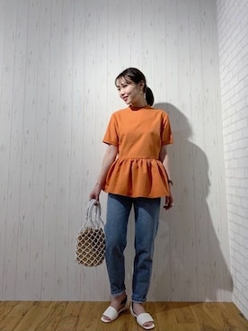 神戸レタスさん(レディース・161cm)の春コーディネート