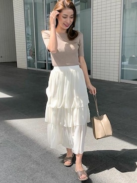 神戸レタスさん（レディース・158cm）の春コーディネート