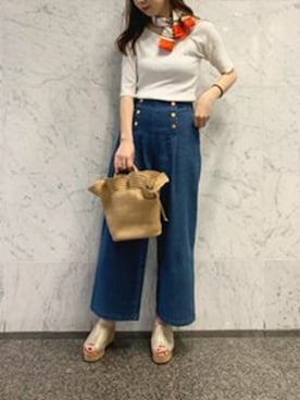 神戸レタスさん（レディース・164cm）の春コーディネート