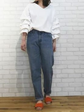 神戸レタスさん(レディース・153cm)の春コーディネート