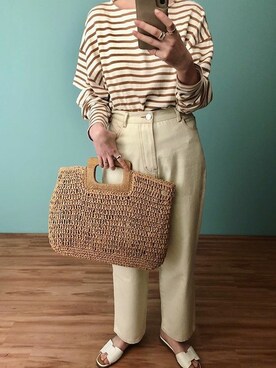 神戸レタスさん（レディース・169cm）の春コーディネート