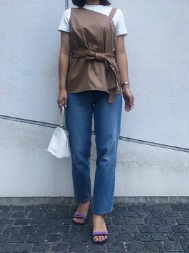 神戸レタスさん（レディース・158cm）の春コーディネート