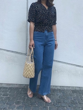 神戸レタスさん（レディース・158cm）の春コーディネート