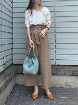 神戸レタスさん（レディース・164cm）の春コーディネート