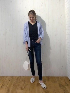 神戸レタスさん（レディース・164cm）の春コーディネート