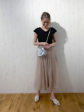 神戸レタスさん(レディース・164cm)の春コーディネート