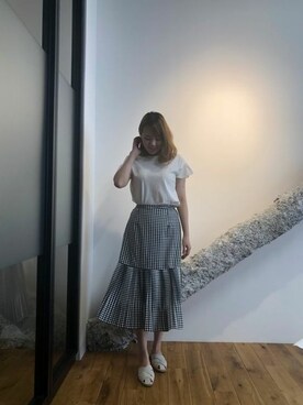 神戸レタスさん（レディース・153cm）の春コーディネート