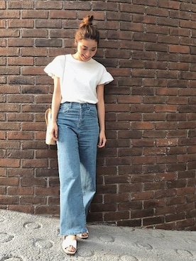 神戸レタスさん（レディース・158cm）の春コーディネート