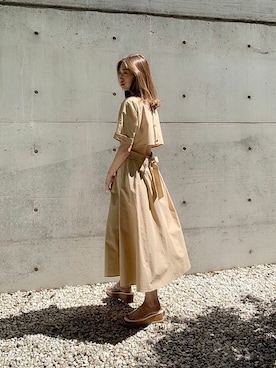 神戸レタスさん（レディース・164cm）の春コーディネート