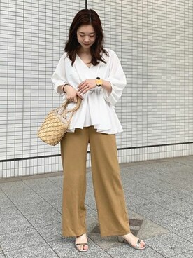 神戸レタスさん（レディース・164cm）の夏コーディネート