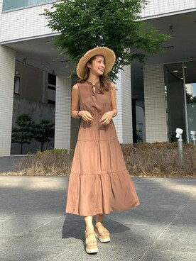 神戸レタスさん（レディース・158cm）の夏コーディネート