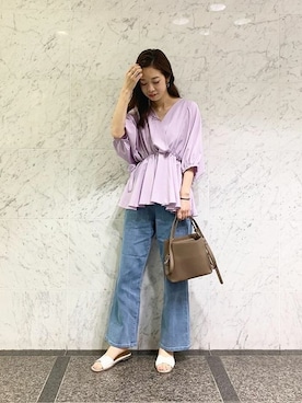 神戸レタスさん（レディース・164cm）の夏コーディネート