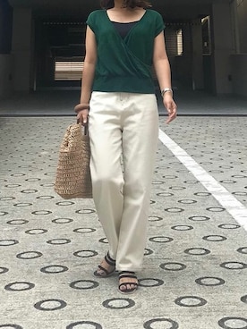 神戸レタスさん（レディース・158cm）の夏コーディネート