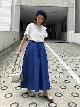 神戸レタスさん（レディース・157cm）の夏コーディネート