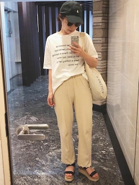 神戸レタスさん（レディース・161cm）の夏コーディネート