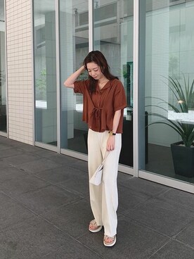 神戸レタスさん（レディース・164cm）の夏コーディネート