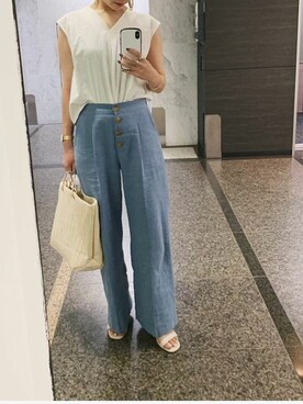 神戸レタスさん（レディース・161cm）の夏コーディネート