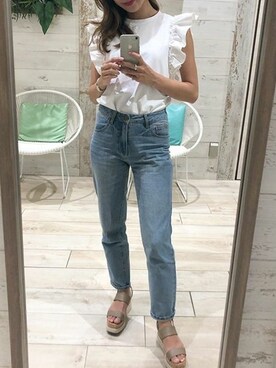 神戸レタスさん（レディース・158cm）の夏コーディネート