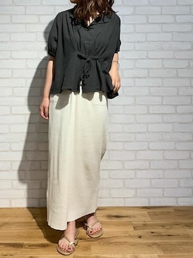 神戸レタスさん（レディース・153cm）の夏コーディネート