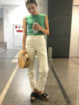 神戸レタスさん（レディース・158cm）の夏コーディネート