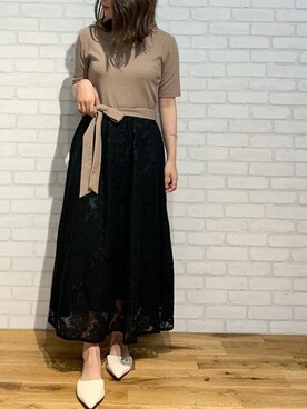 神戸レタスさん（レディース・153cm）の夏コーディネート