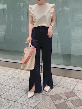 神戸レタスさん（レディース・161cm）の夏コーディネート