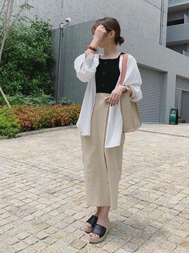 神戸レタスさん（レディース・161cm）の夏コーディネート