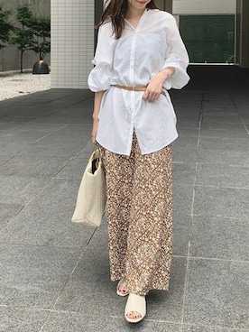 神戸レタスさん（レディース・164cm）の夏コーディネート