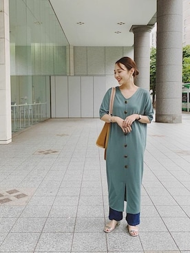 神戸レタスさん（レディース・161cm）の夏コーディネート