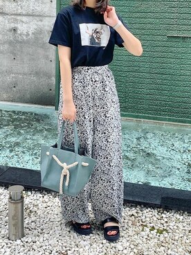 神戸レタスさん（レディース・159cm）の夏コーディネート