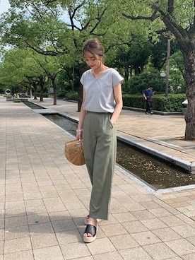 神戸レタスさん（レディース・164cm）の夏コーディネート