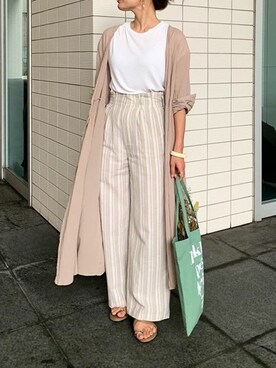 神戸レタスさん（レディース・158cm）の夏コーディネート