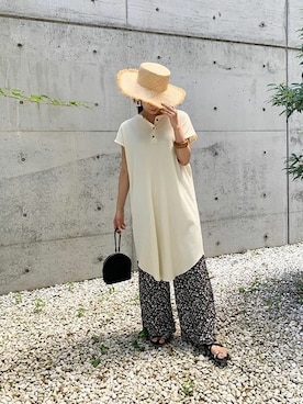 神戸レタスさん（レディース・158cm）の夏コーディネート