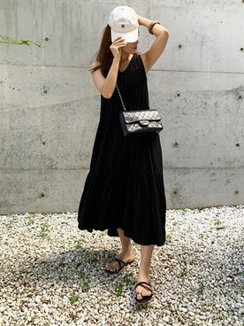 神戸レタスさん（レディース・158cm）の夏コーディネート