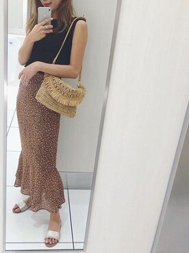 神戸レタスさん（レディース・158cm）の夏コーディネート