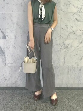 神戸レタスさん(レディース・159cm)の秋コーディネート